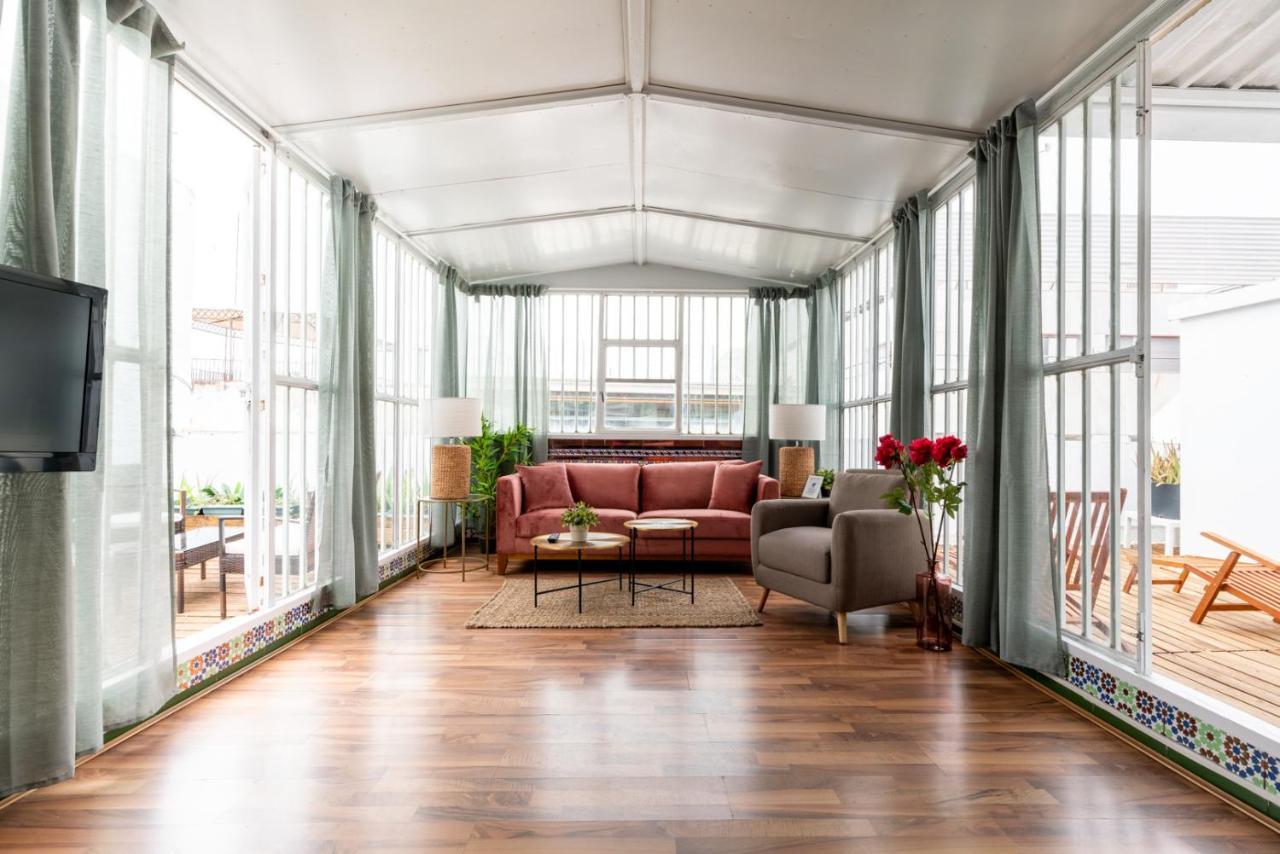 Apartament Plaza Nueva Terraza Sewilla Zewnętrze zdjęcie